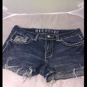 Miss Chic Jean Shorts | size 5 |